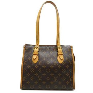 Louis Vuitton Popincourt Au Women's Shoulder Bag M40007 Monogram Brown